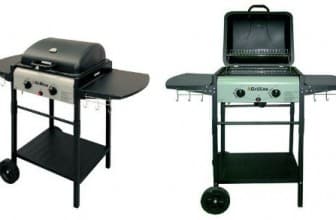 Barbacoa Gas piedra volcánica Grillino